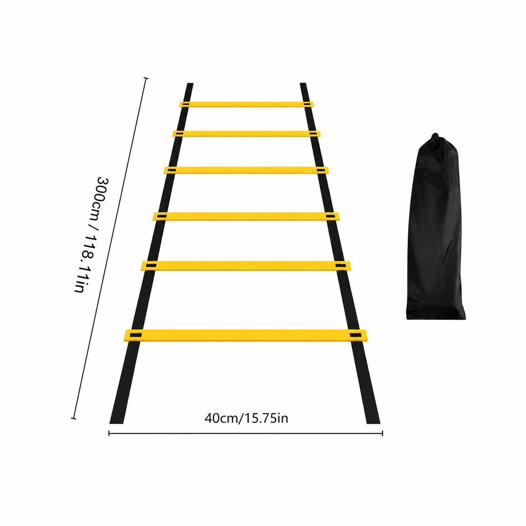 Échelle d'Agilité  —  Jaune HOOP MARKET
