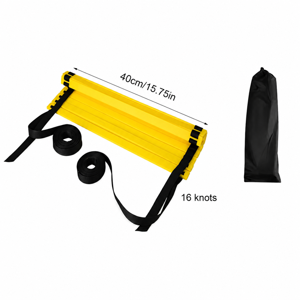 Échelle d'Agilité  —  Jaune HOOP MARKET