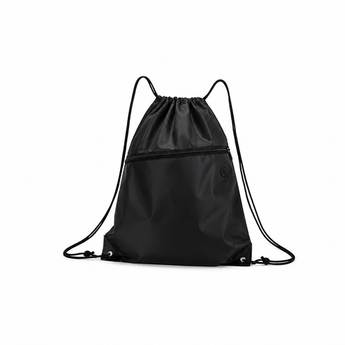 Sac à cordon Noir HOOP MARKET