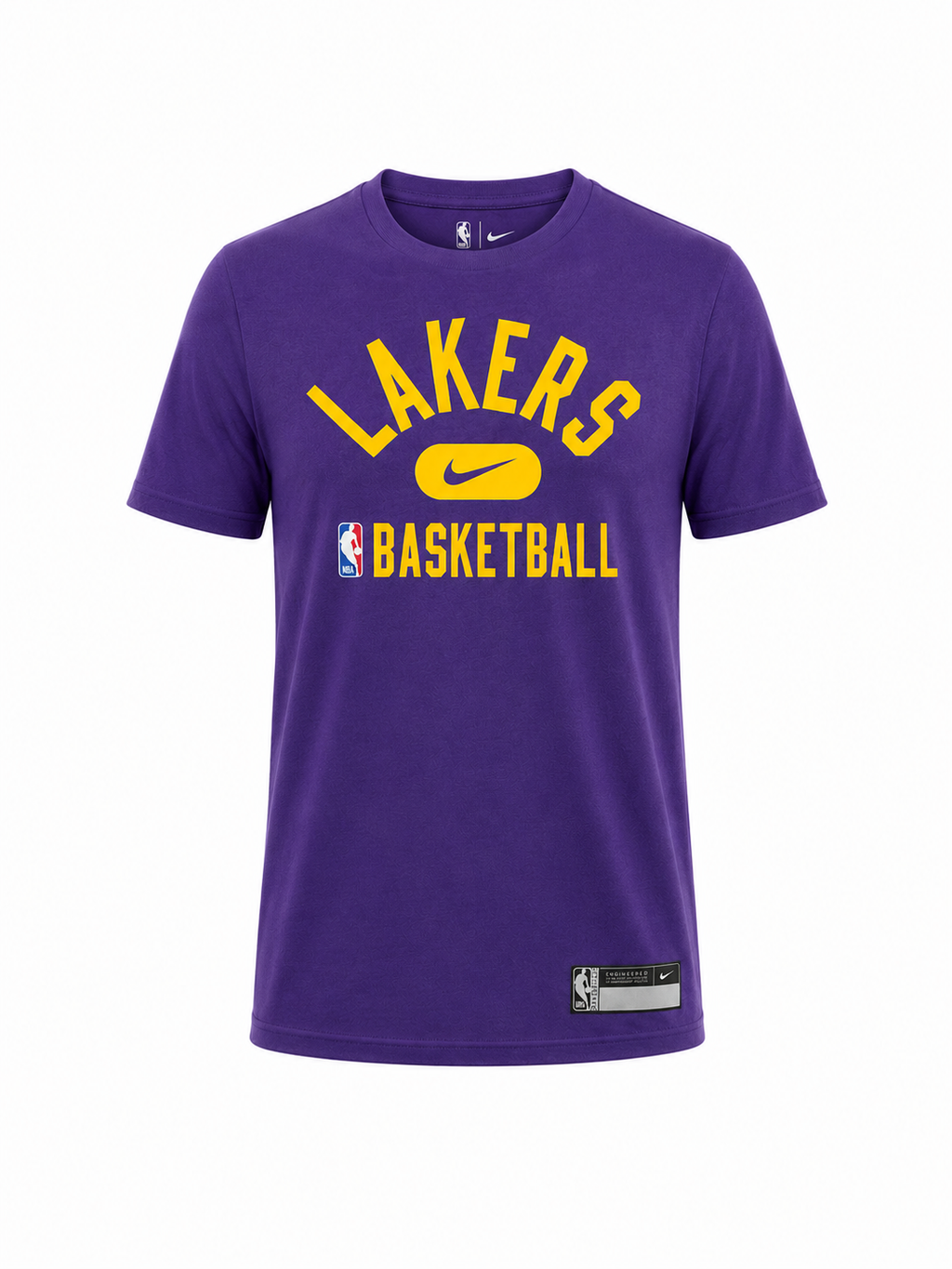 T-Shirt Los Angeles Lakers-Violet