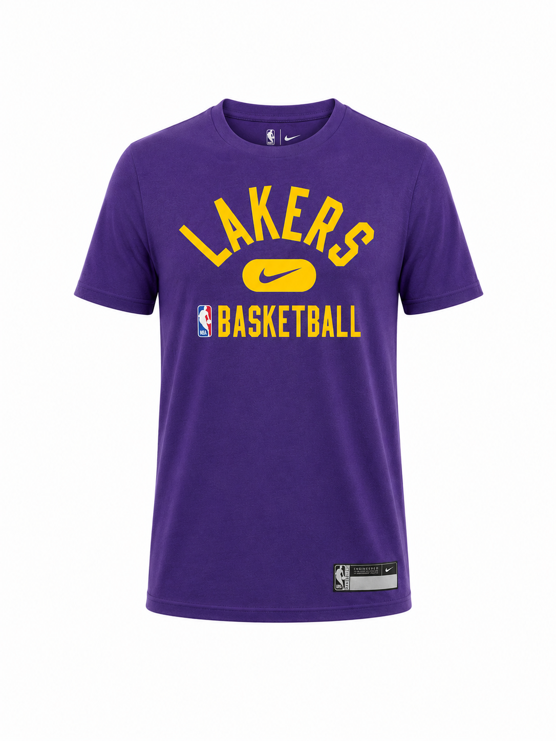 T-Shirt Los Angeles Lakers-Violet