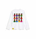 T-shirt Wemby Spurs - White Longsleeve