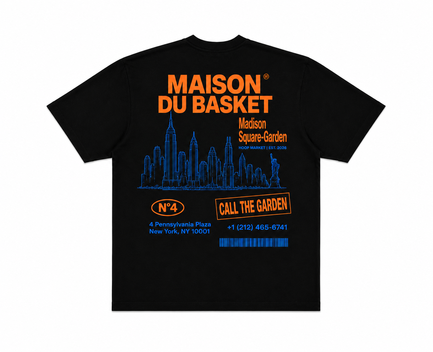 T-shirt New York Enfant– Black