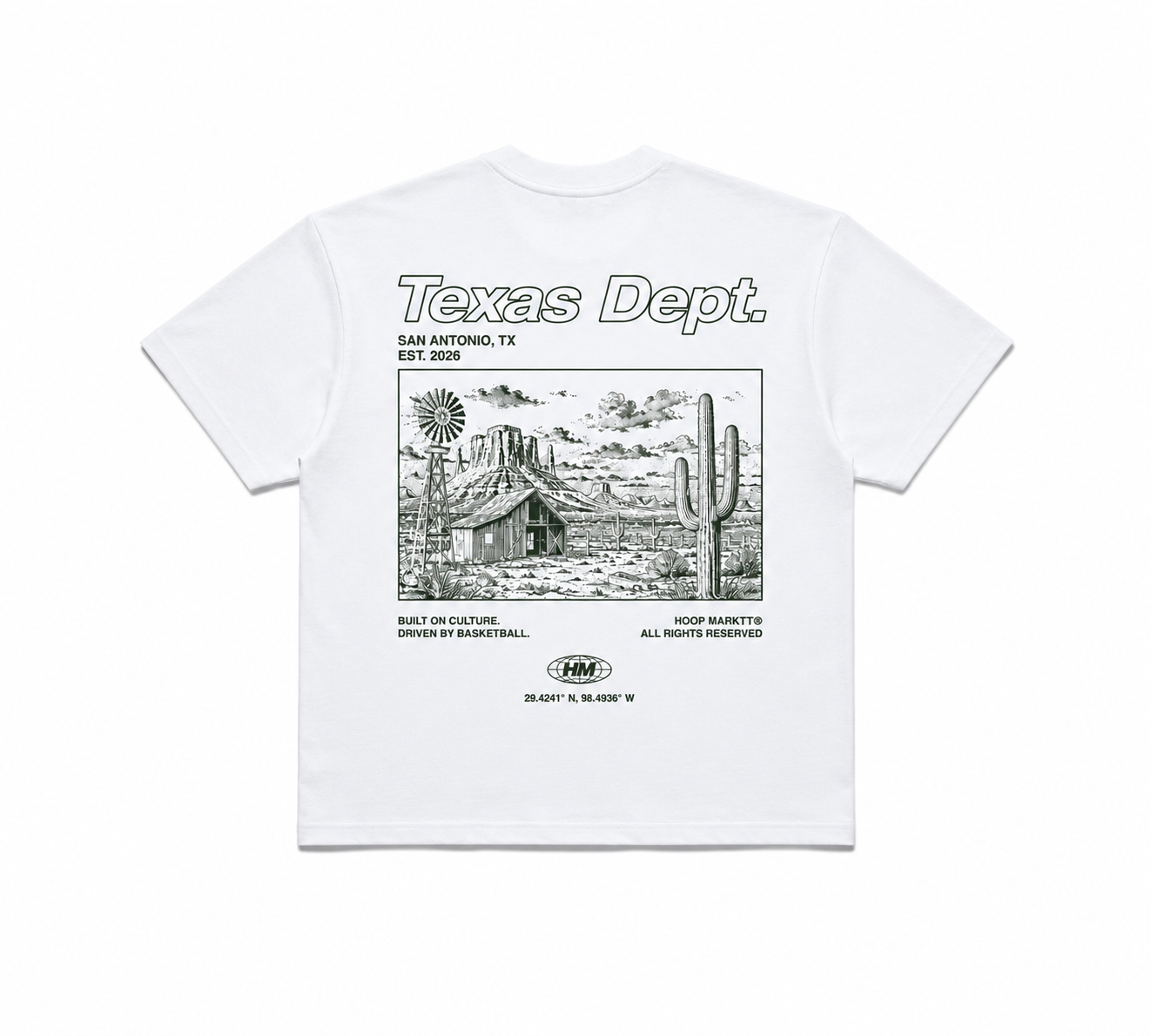 T-shirt Spurs Enfant - White