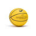 Ballon de basketball taille 5 -  Jaune DECATHLON