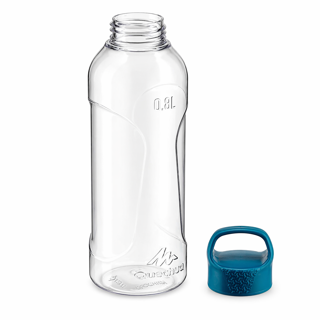 Gourde 0,8l avec bouchon à vis- Gris DECATHLON