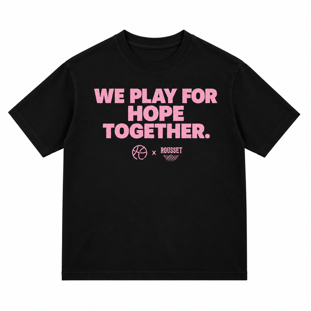 T-shirt Octobre Rose – Rousset × Hoop Market