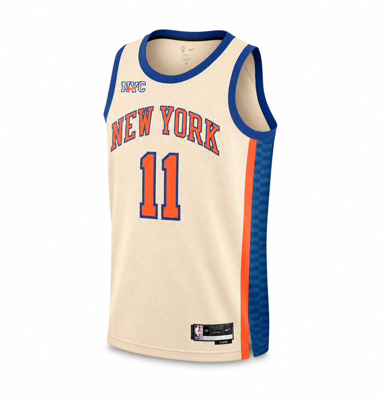 Maillot NBA Jalen Brunson New York Knicks Nike City Edition 25