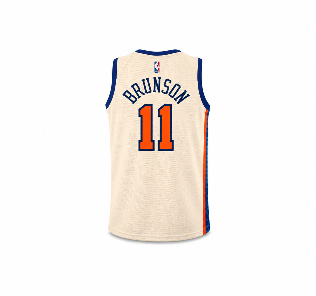 Maillot NBA Jalen Brunson New York Knicks Nike City Edition 25