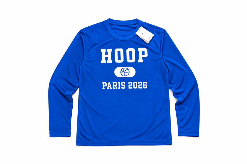 T-shirt d’entraînement Paris 2026 Long Sleeve – Black
