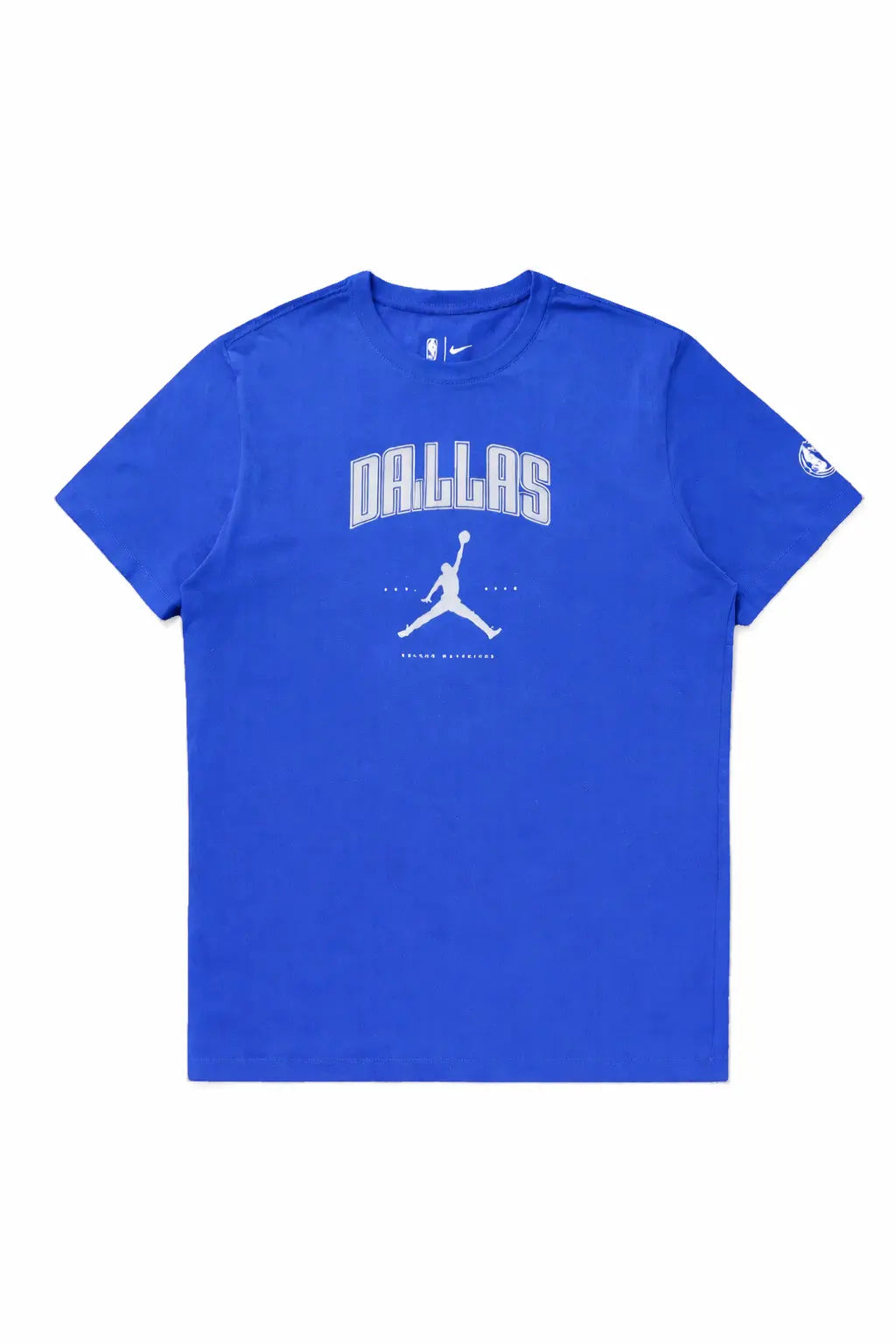 T-shirt Jordan NBA Dallas Mavericks Cities – Bleu HOOP MARKET