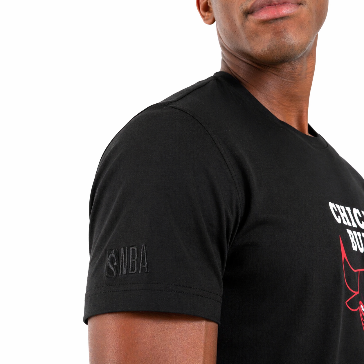 T-shirt de basketball NBA Chicago Bulls homme/femme - Noir DECATHLON