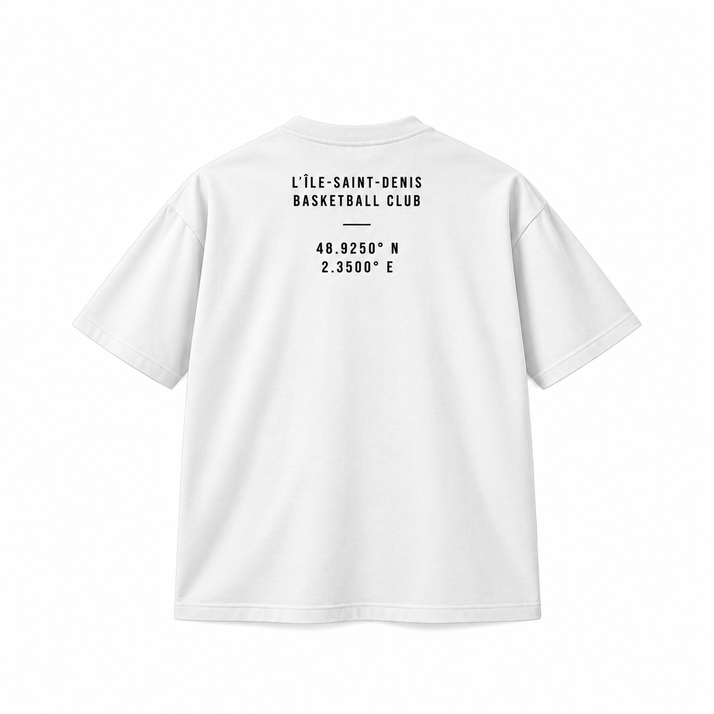T-shirt “Notre Île” ISD – Blanc