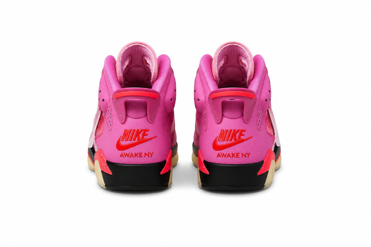 AWAKE NY X AIR JORDAN 6  PINK