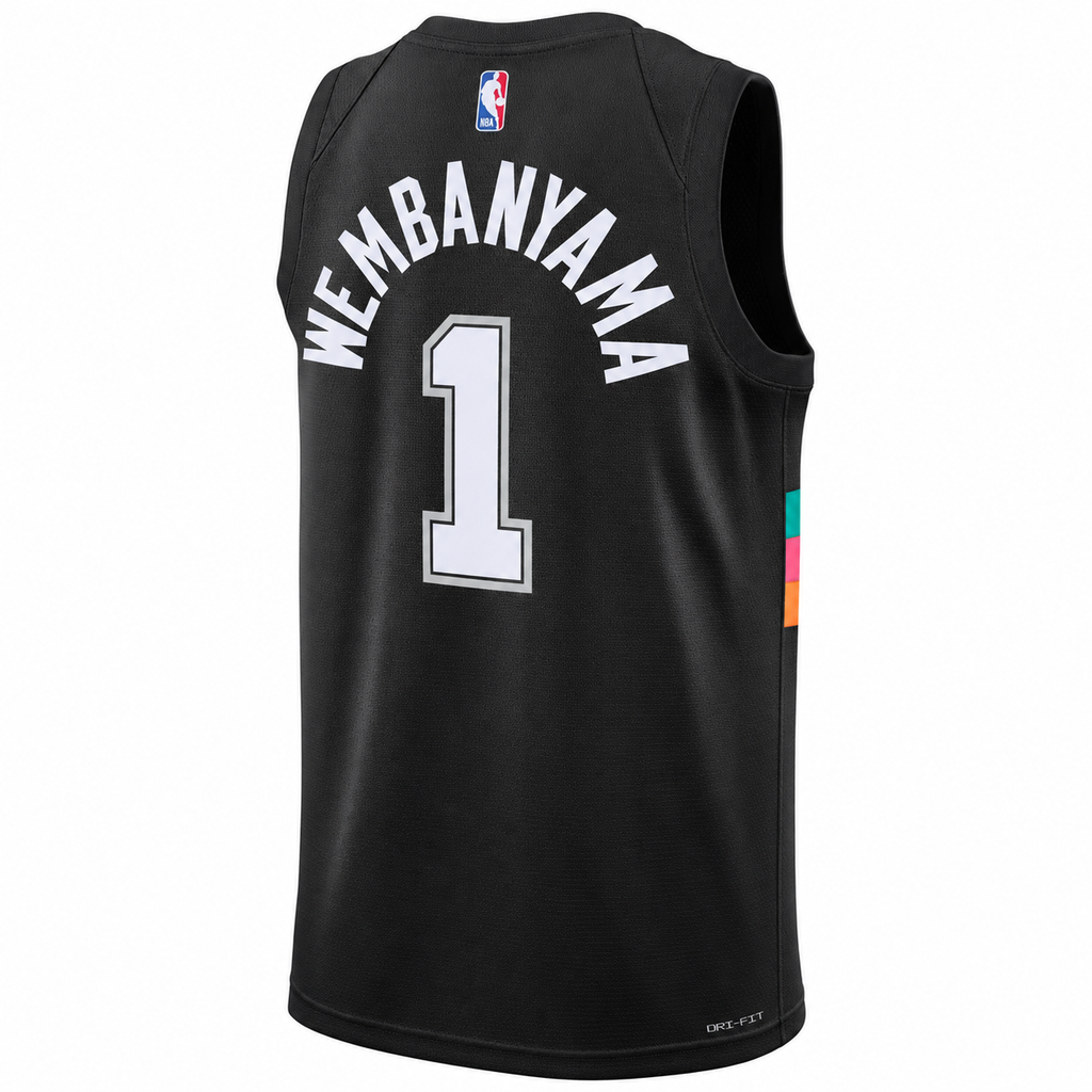 Maillot NBA Victor Wembanyama San Antonio Spurs Nike City Edition Swingman