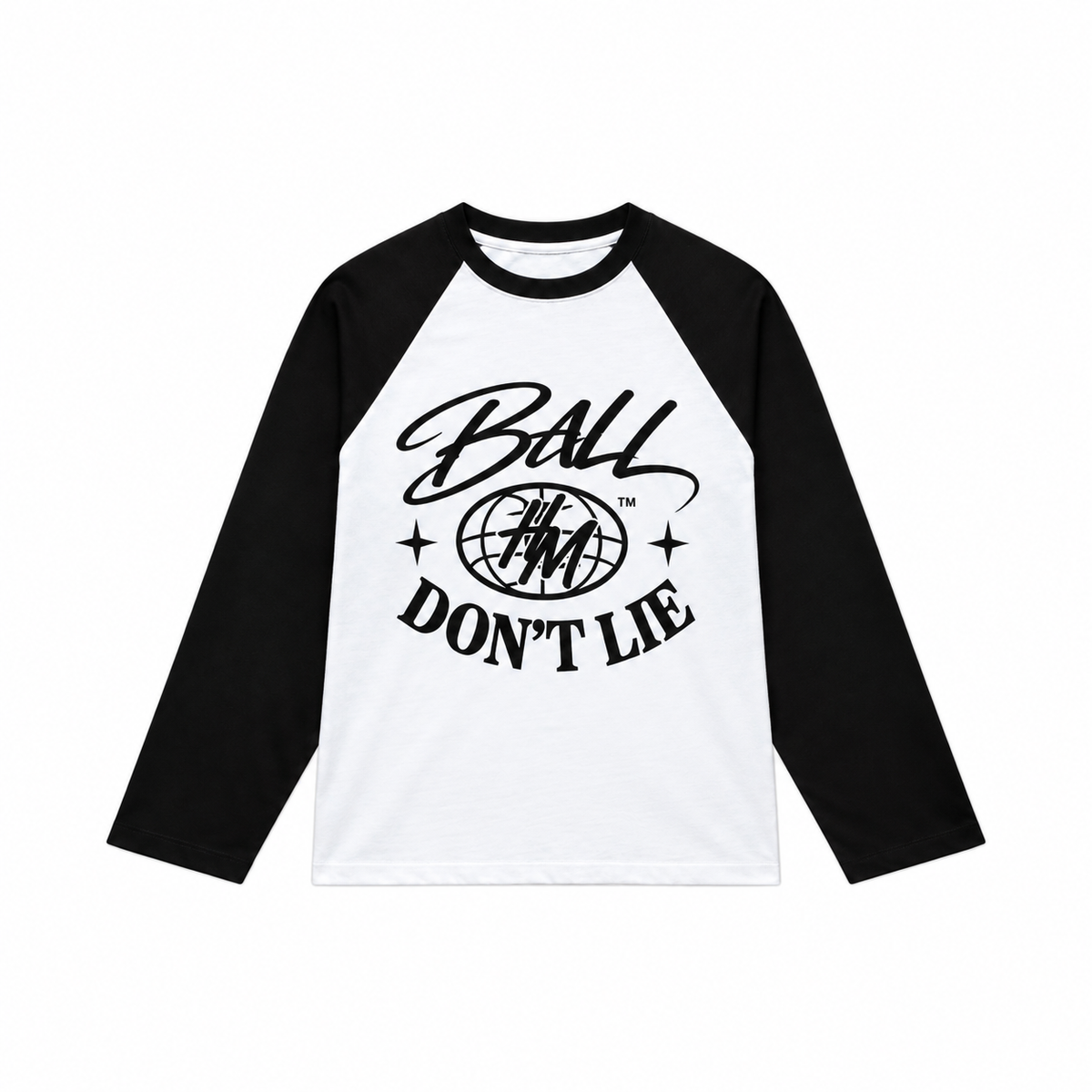 T-shirt  “Ball Don’t Lie” Longsleeve – Noir/Blanc