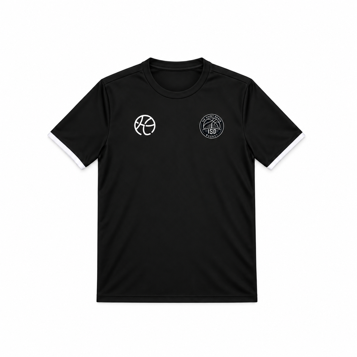 T-shirt Noir Essentiel ISD x Hoop Market