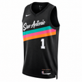 Maillot NBA Victor Wembanyama San Antonio Spurs Nike City Edition Swingman