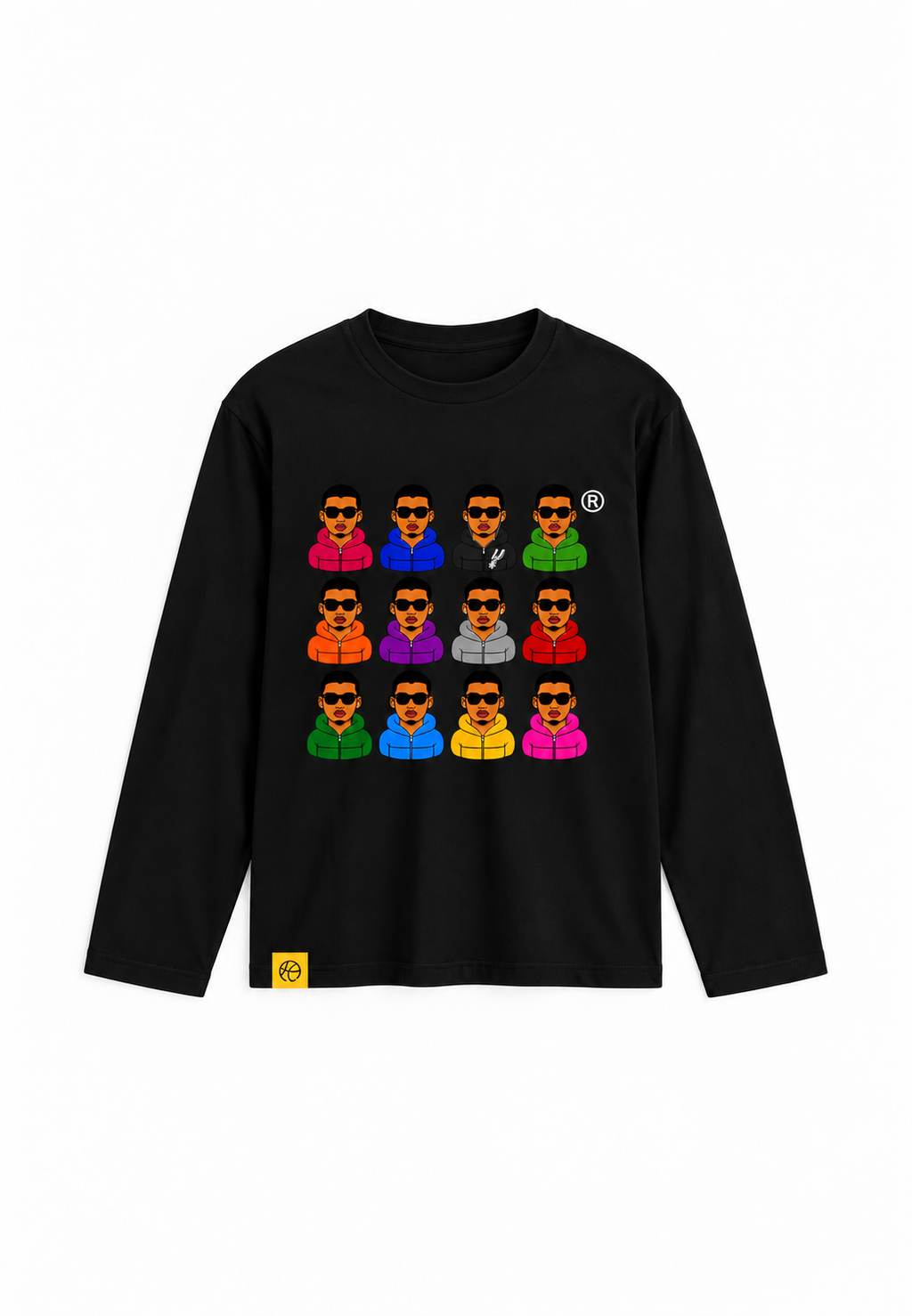 T-shirt Wemby Spurs - Black Longsleeve
