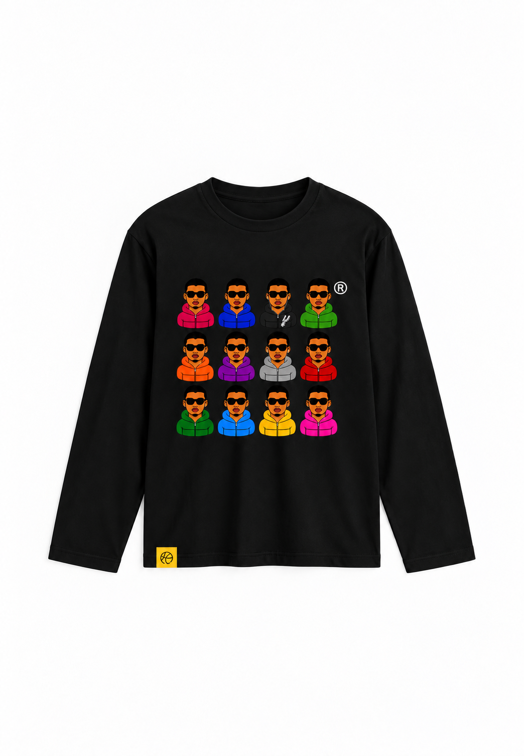 T-shirt Wemby Spurs - Black Longsleeve