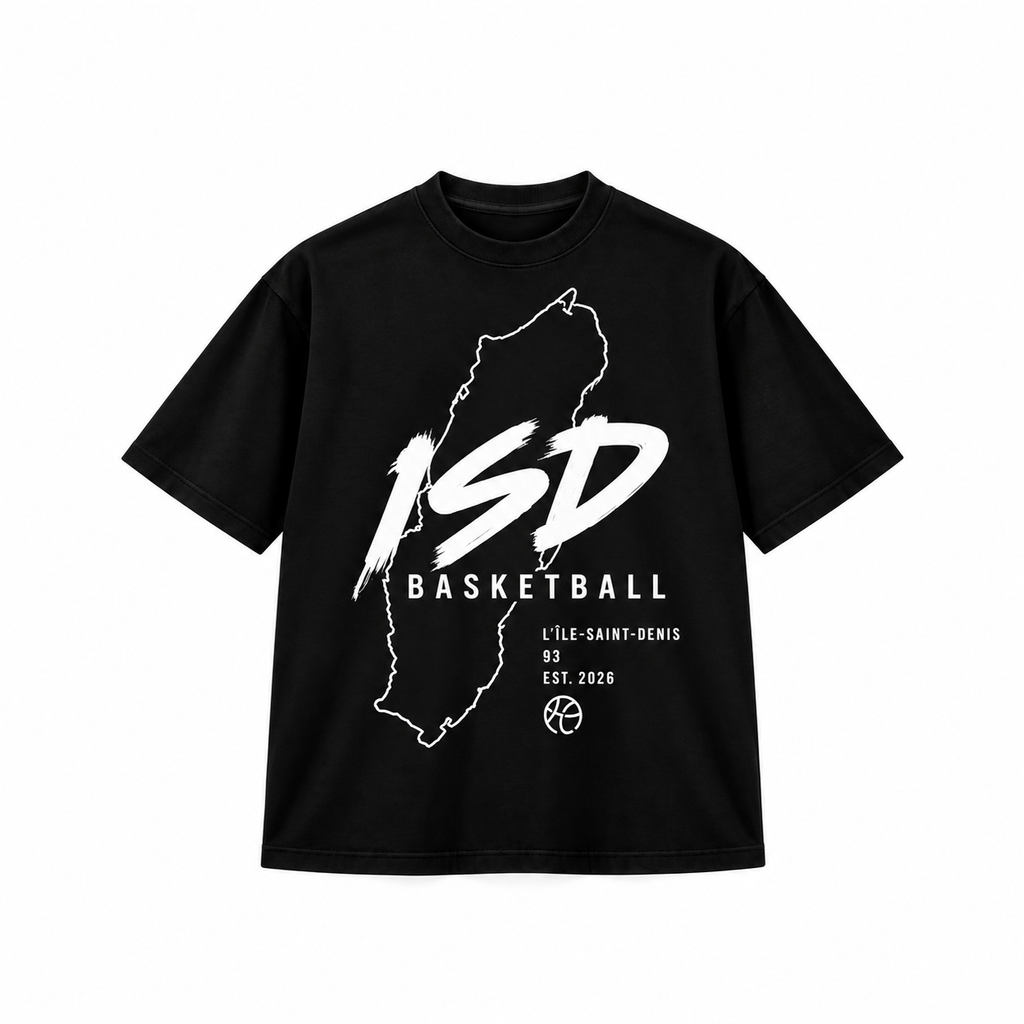 T-shirt “Notre Île” ISD – Noir