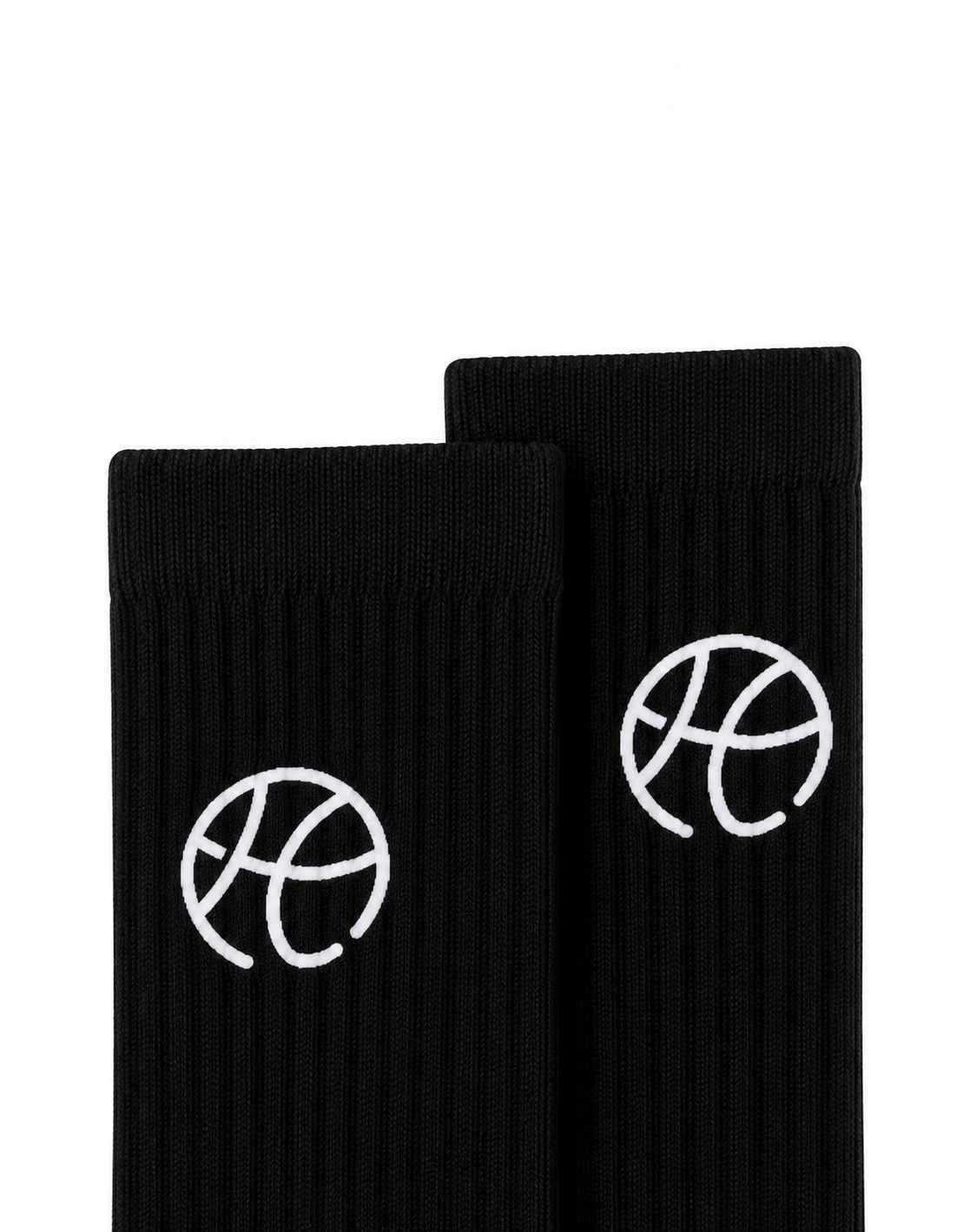 Chaussettes Hoop Market Performance Crew – Noir (Lot de 2 paires)